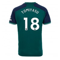 Fotbalové Dres Arsenal Takehiro Tomiyasu #18 Alternativní 2023-24 Krátký Rukáv